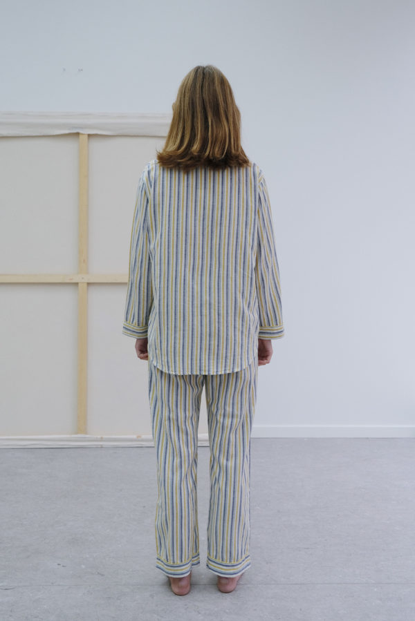 Pyjama Set - Yellow Striped