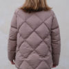Wrap Down Puffer - Light Taupe