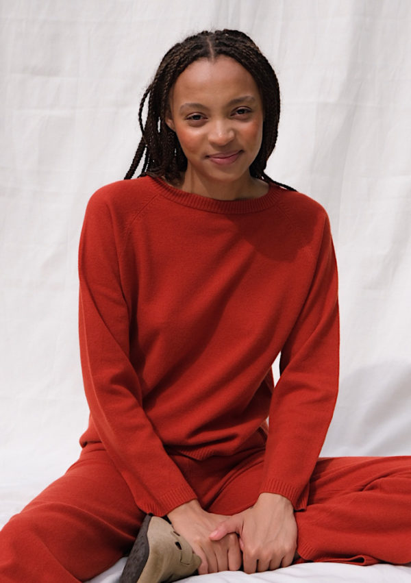 Merino Top - Rosehip