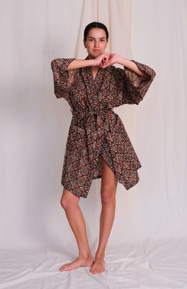 Kimono Robe Midi – Bagru