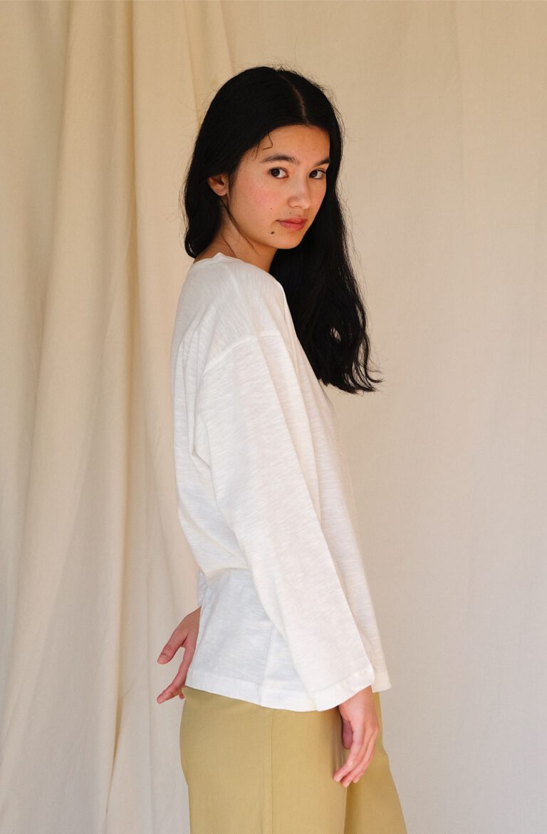 Organic Cotton Longsleeve – Milk