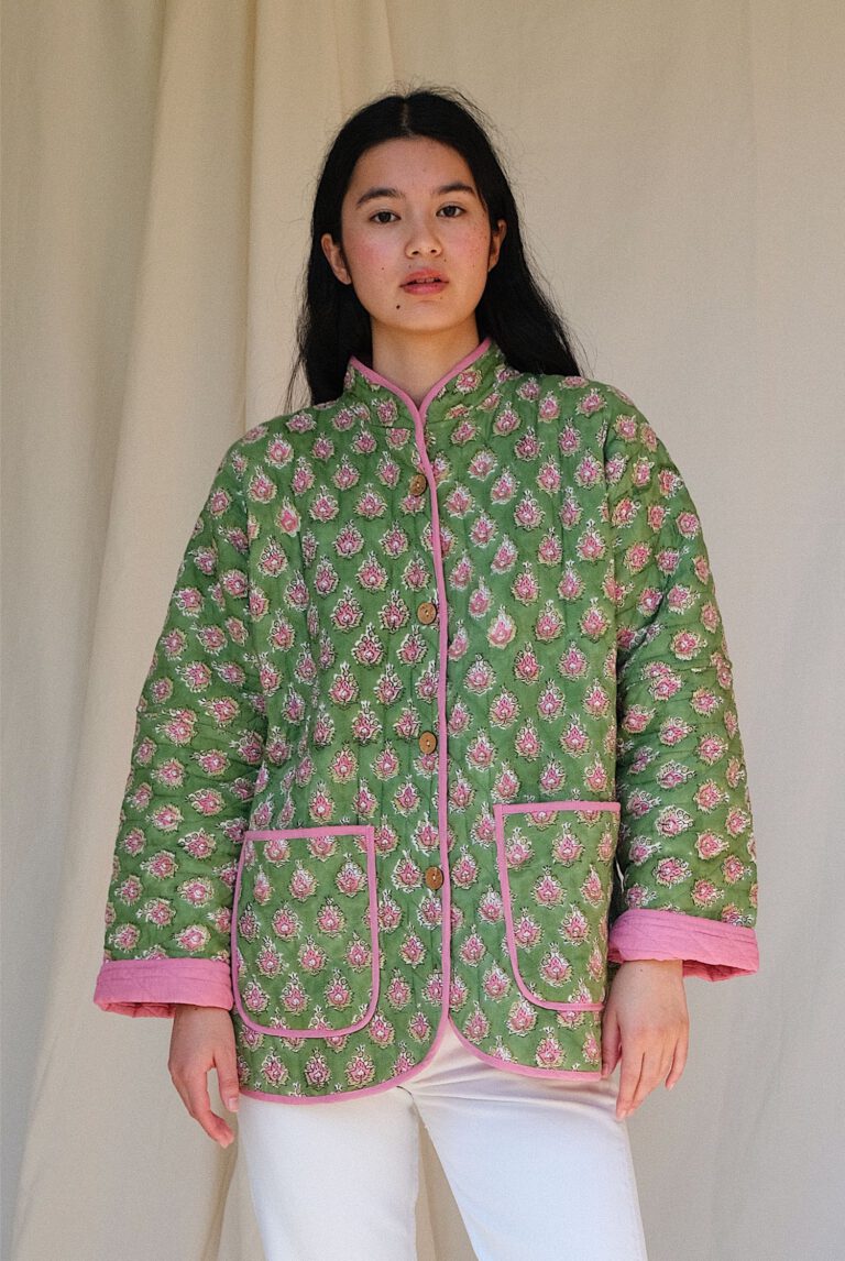 Quilted Jacket – Cherry Blossom