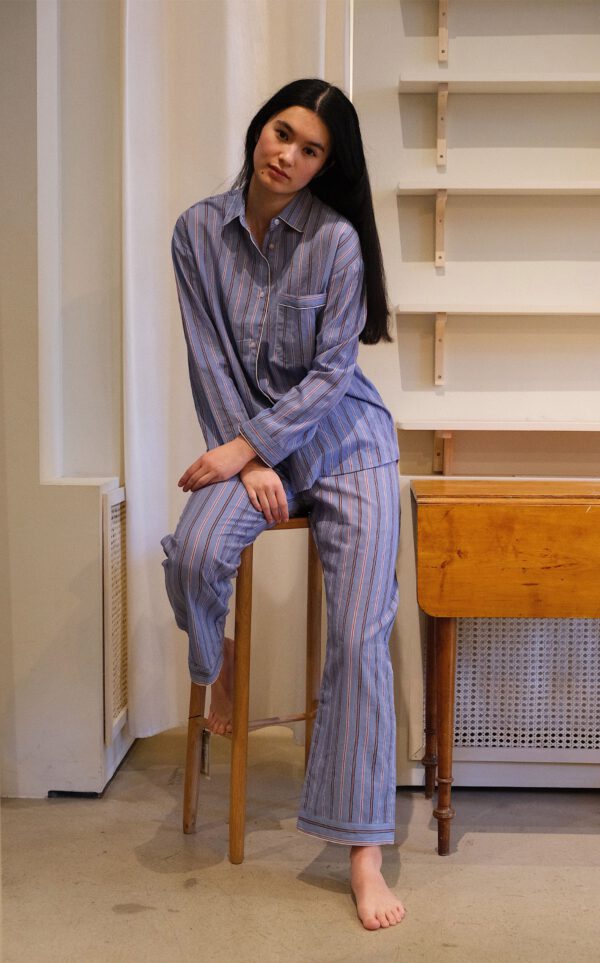 Pyjama Set - Blue Stripes - Image 3