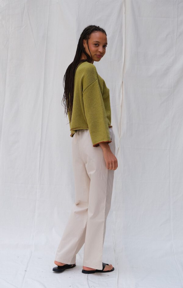 Boat Neck Knit - Pistachio - Image 4