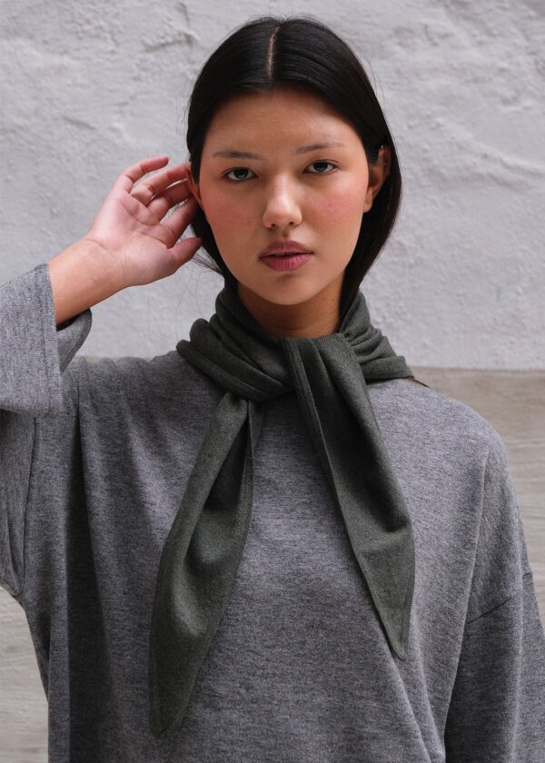 Triangle Scarf - Forest