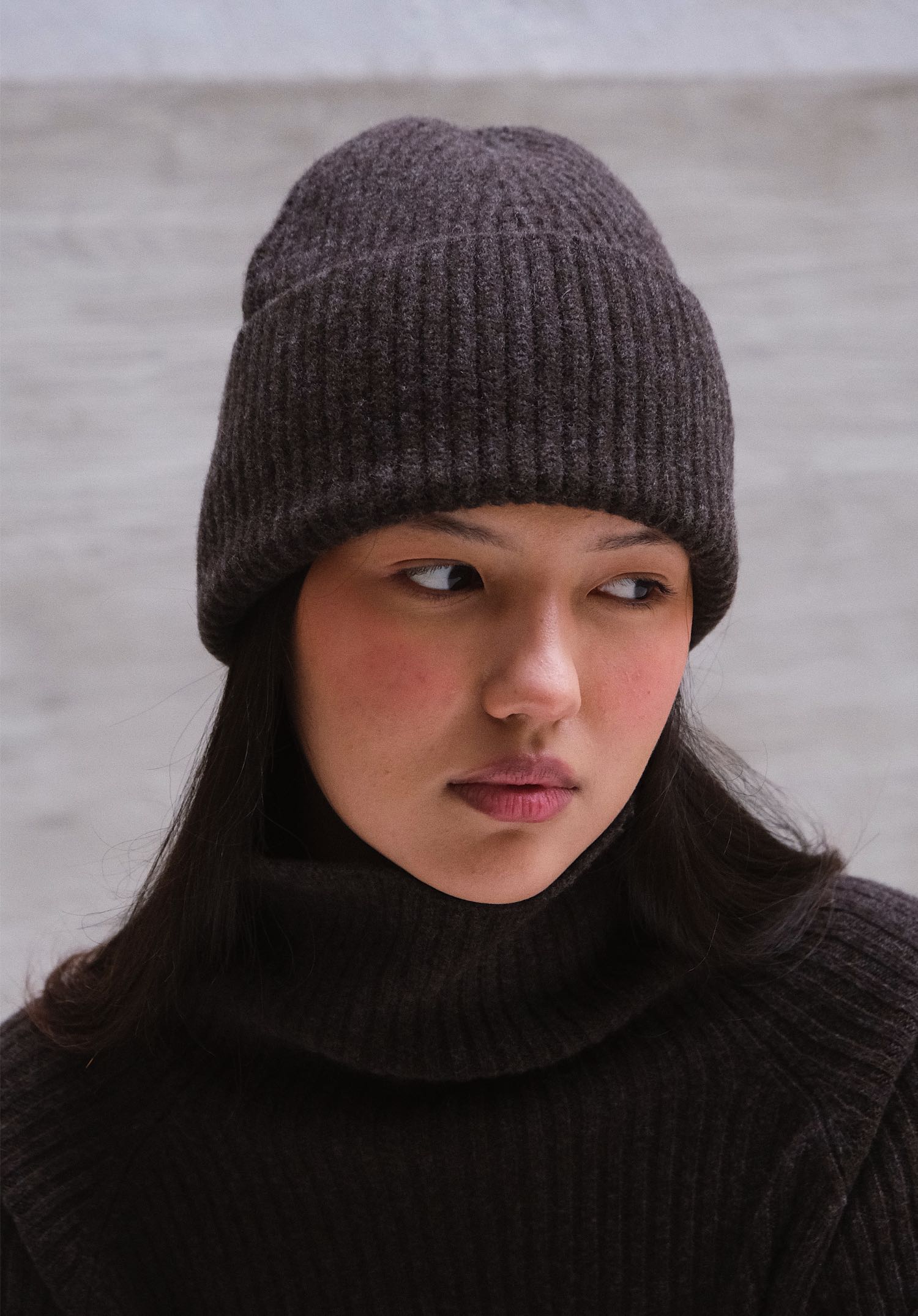 coffee Merino Rib Hat – Coffee