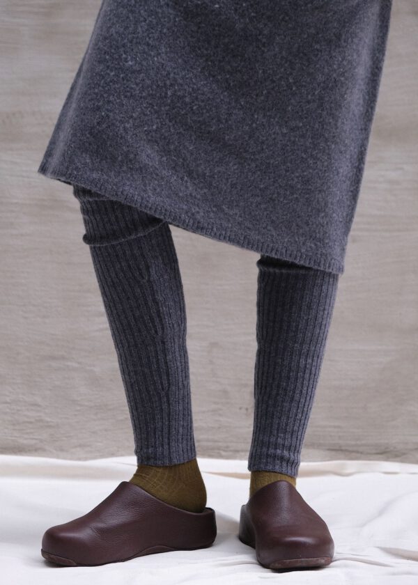 Merino Leg Warmers - Charcoal