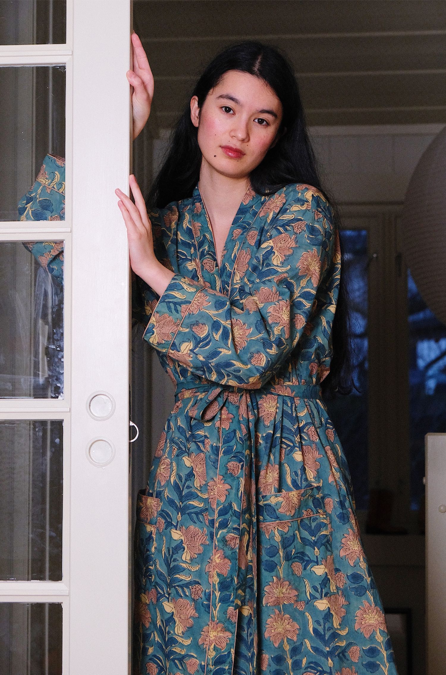 kimono Kimono Robe – Ocean Bloom