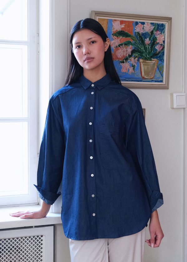 Cotton Denim Shirt
