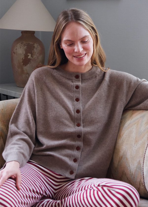 Cashmere Cardigan - Alpaca