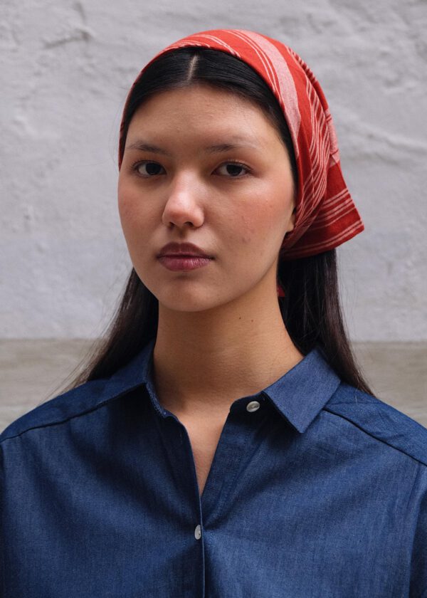 Handkerchief - Red Stripes