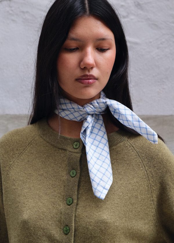 Handkerchief - Blue Plaid