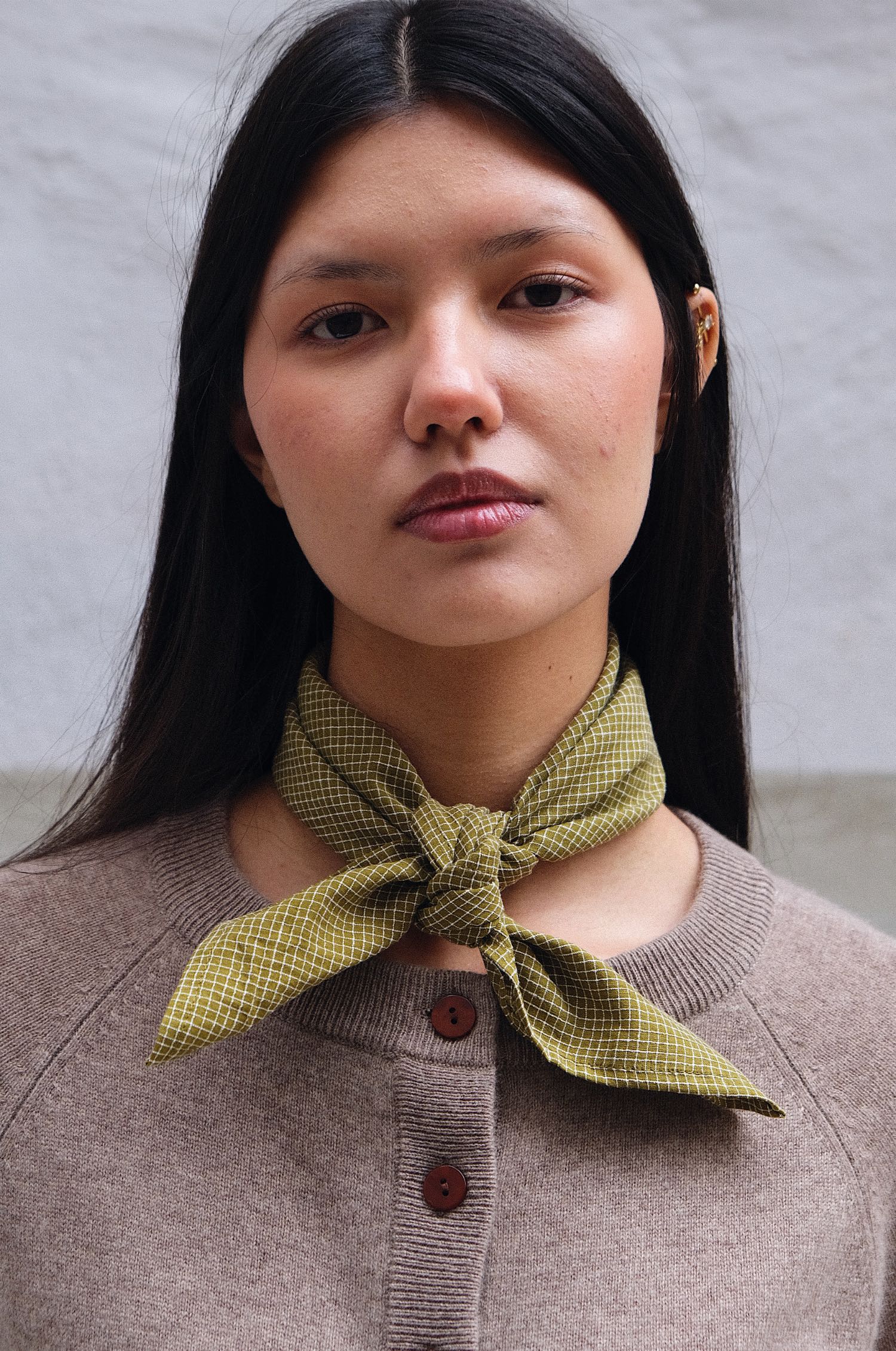 handkerchief Handkerchief – Olive Plaid