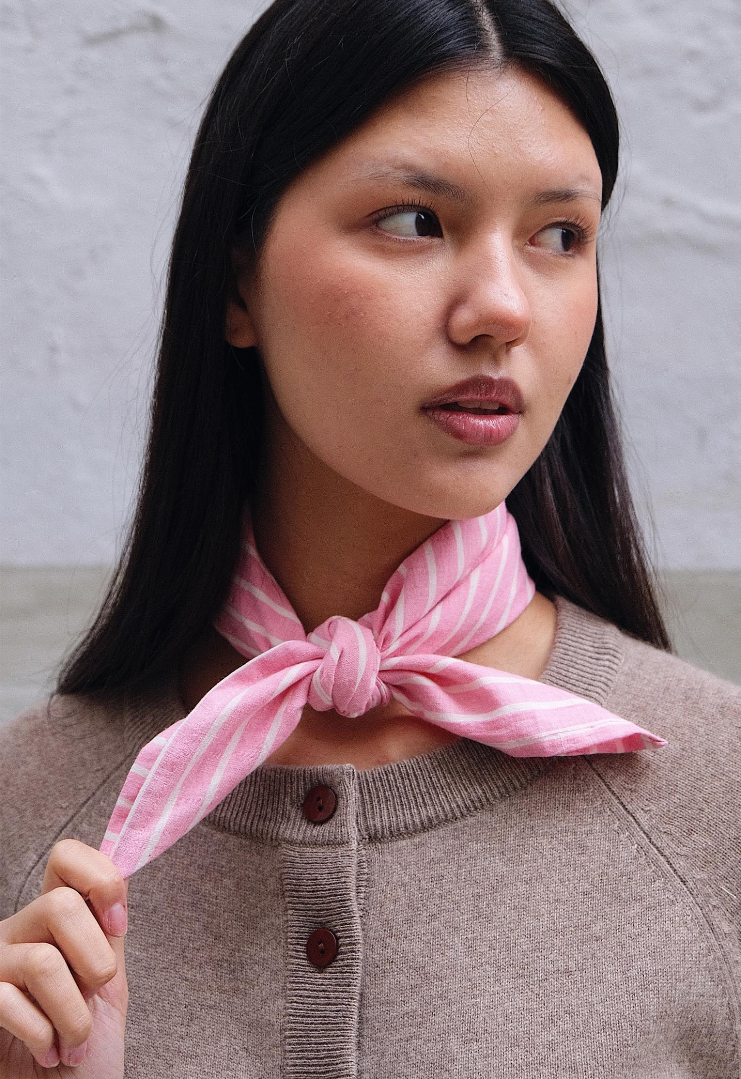handkerchief Handkerchief – Pink Stripes