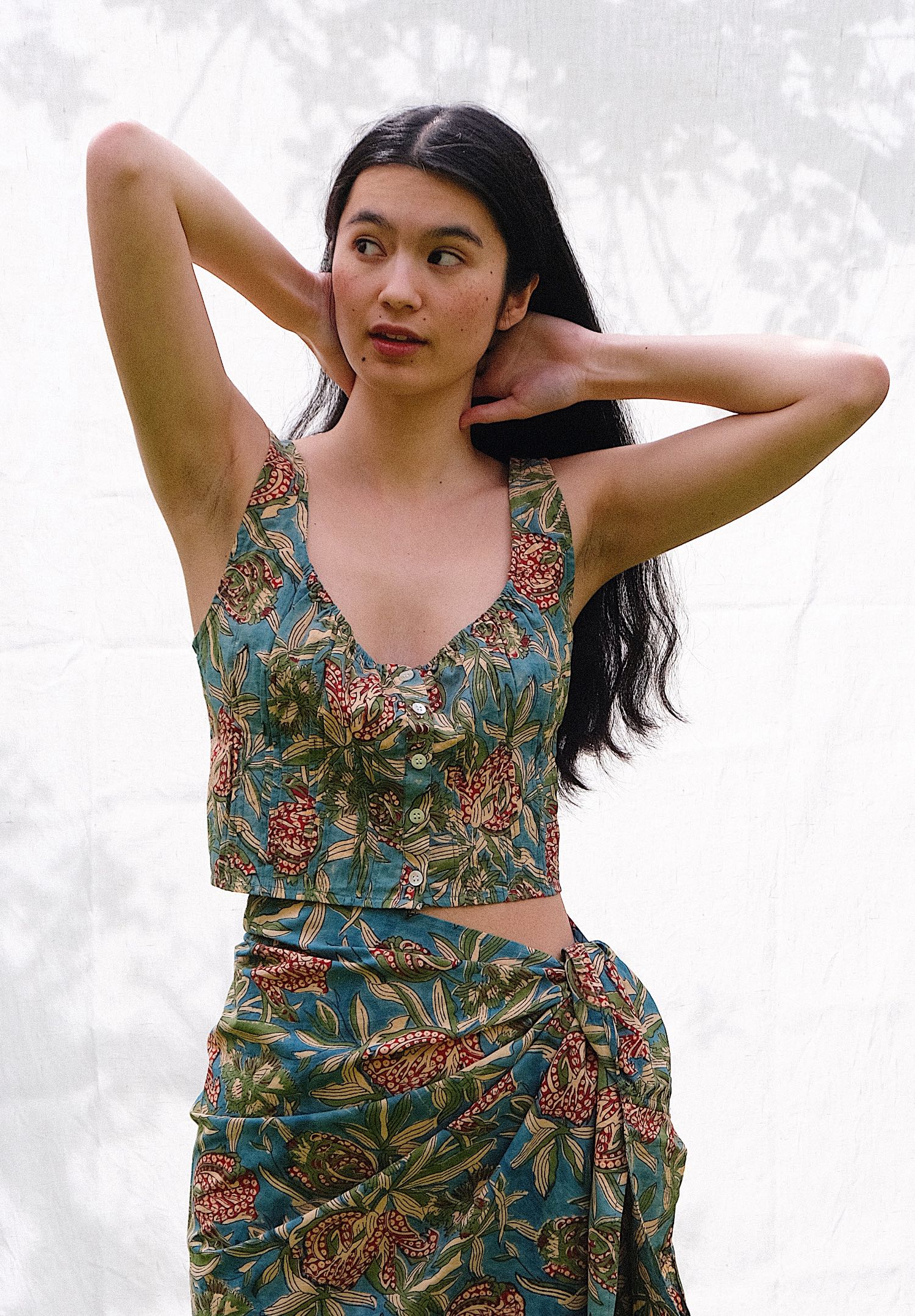 beach_set Beach Set – Green Floral