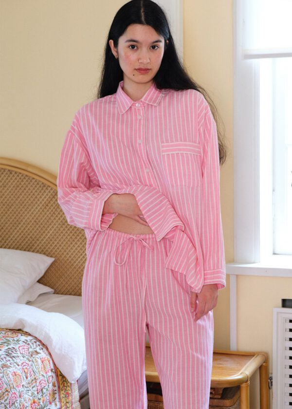 Pyjama Set - Pink Stripes