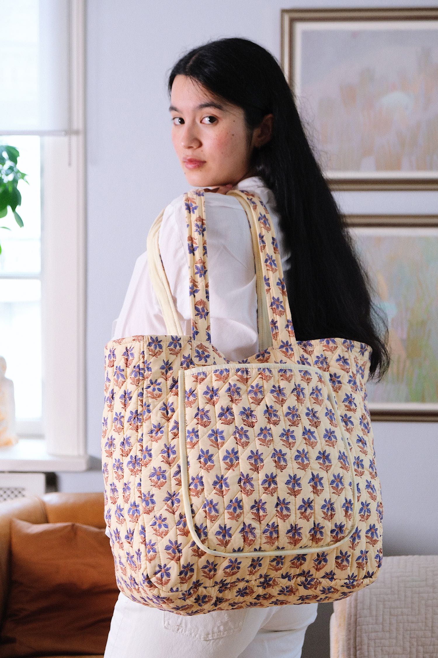 quilted_bag Medium Quilted Bag – Bluebell