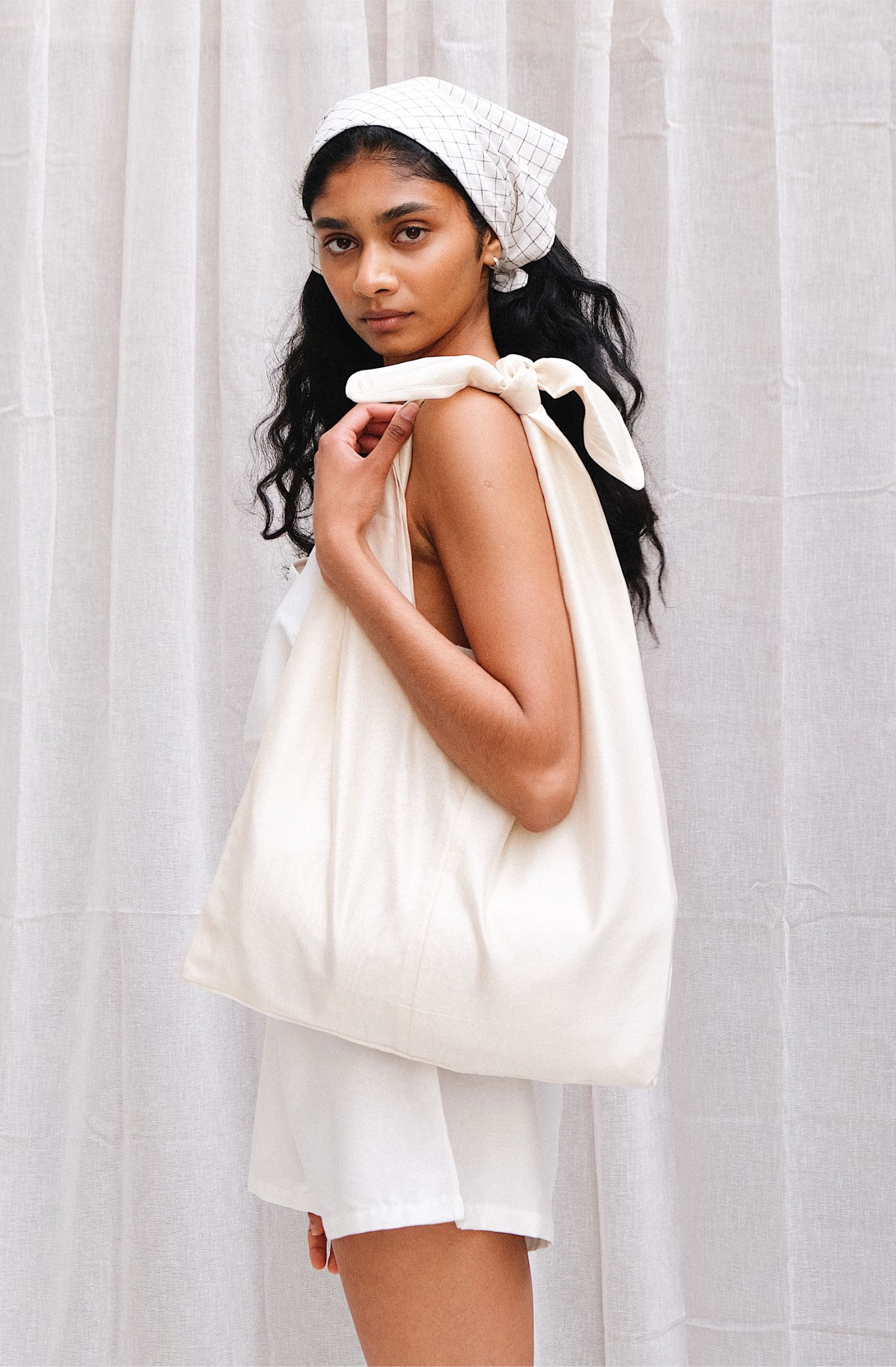 silk_bag Chanderi Silk Tie Bag – Ivory