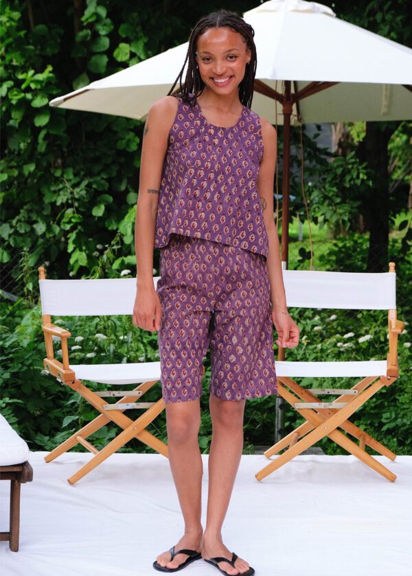 Bagru Set - Petite Violet