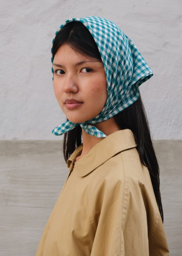 Handkerchief - Green Plaid