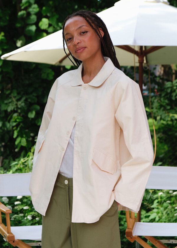 Canvas Jacket - Ivory