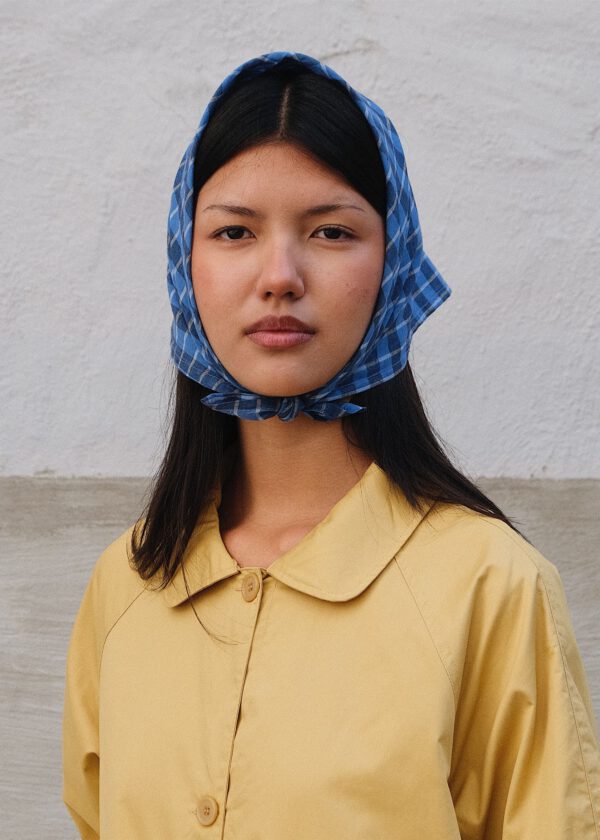 Handkerchief - Blue Plaid