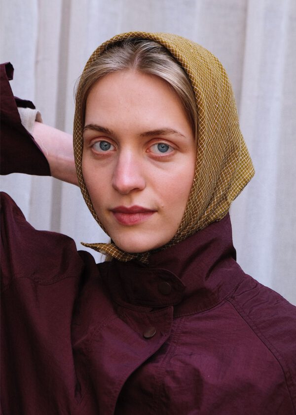 Handkerchief - Mustard Plaid
